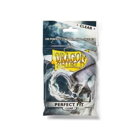 Dragon Shield: 100 Perfect Fit Inner Sleeves - Clear